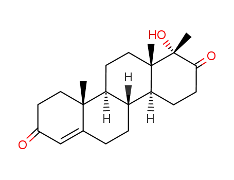 17aβ-hydroxy-17aα-methyl-D-homoandrost-4-en-3,17-dione