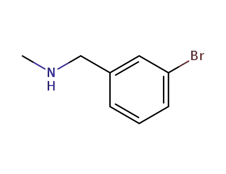 Molecular Structure of 67344-77-8 ((3-BROMOBENZYL)METHYLAMINE)
