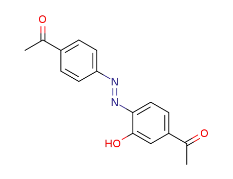 (E)-1-{4-[(4-acetyl-2-hydroxyphenyl)diazenyl]phenyl}ethanone
