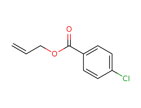 Molecular Structure of 15784-28-8 (prop-2-en-1-yl 4-chlorobenzoate)