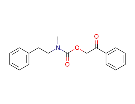 2-oxo-2-phenylethyl methyl(phenethyl)carbamate