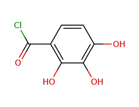 2,3,4-trihydroxy-benzoyl chloride