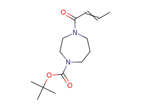 tert-butyl 4-but-2-enoyl-1,4-diazepane-1-carboxylate