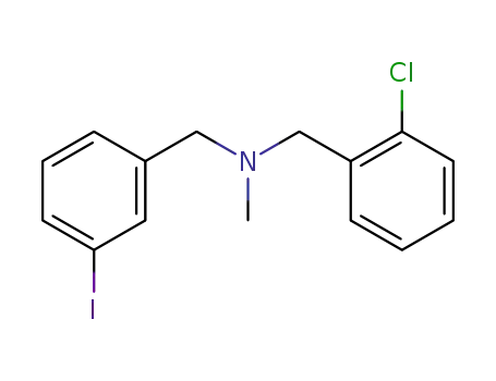 (2-chloro-benzyl)-(3-iodo-benzyl)-methyl-amine
