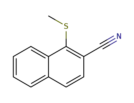 1-(methylthio)-2-naphthonitrile