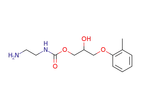 (2-amino-ethyl)-carbamic acid-(2-hydroxy-3-o-tolyloxy-propyl ester)