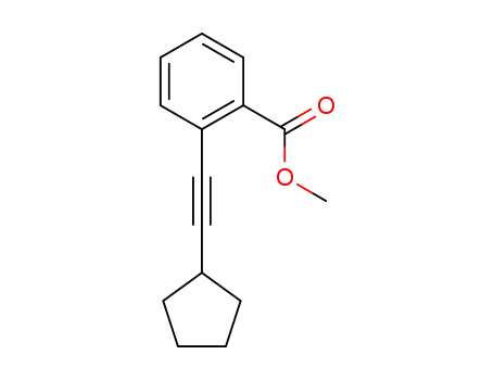 methyl 2-(cyclopentylethynyl)benzoate