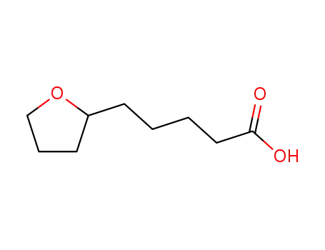 Molecular Structure of 32933-12-3 (2-Furanpentanoic acid, tetrahydro-)