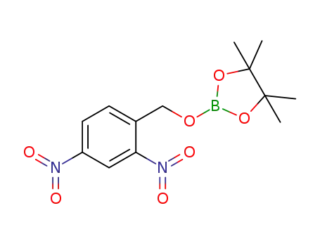 2-((2,4-dinitrobenzyl)oxy)-4,4,5,5-tetramethyl-1,3,2-dioxaborolane