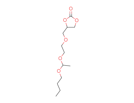 4-[2-(1-Butoxy-ethoxy)-ethoxymethyl]-[1,3]dioxolan-2-one