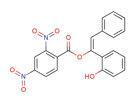 (E)-1-(2-hydroxyphenyl)-2-phenylvinyl 2,4-dinitrobenzoate