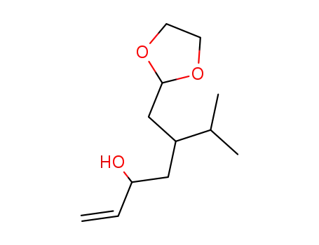 5-[1,3]Dioxolan-2-ylmethyl-6-methyl-hept-1-en-3-ol