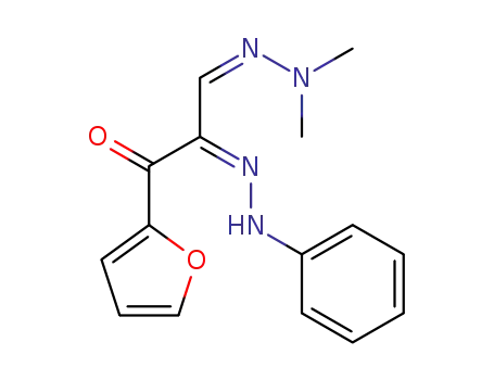 (2Z,3Z)-3-(2,2-dimethylhydrazono)-1-(furan-2-yl)-2-(2-phenylhydrazono)propan-1-one
