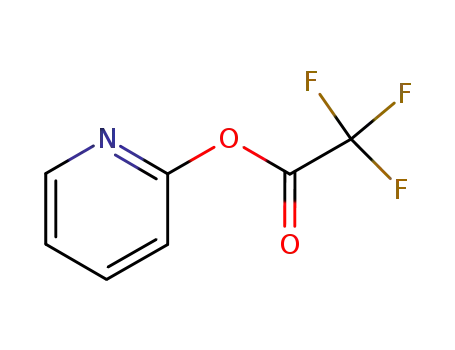 Molecular Structure of 96254-05-6 (2-(TRIFLUOROACETOXY)PYRIDINE)