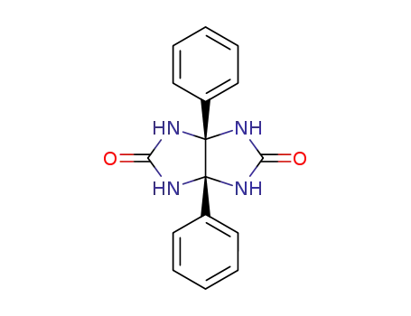 Molecular Structure of 101241-21-8 (Imidazo[4,5-d]imidazole-2,5(1H,3H)-dione, tetrahydro-3a,6a-diphenyl-,
cis-)