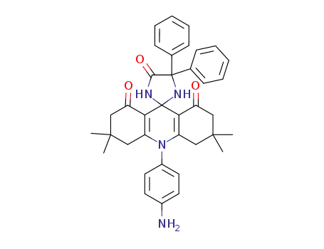 (4-aminophenyl)spiro[acridine-9,20-imidazolidine]-trione