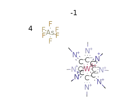 octakis(methyl isocyanide)tungsten(IV) hexafluoroarsenate
