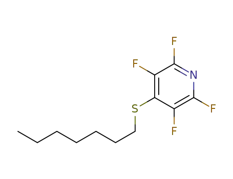2,3,5,6-tetrafluoro-4-(heptylthio)pyridine