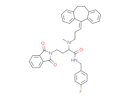 N-[(4-fluorophenyl)methyl]-4-(1,3-dioxo-2,3-dihydro-1Hisoindol-2-yl)-2-[methyl(3-{tricyclo[9.4.0.03,8]pentadeca-1(11),3,5,7,12,14-hexaen-2-ylidene}propyl)amino]butanamide