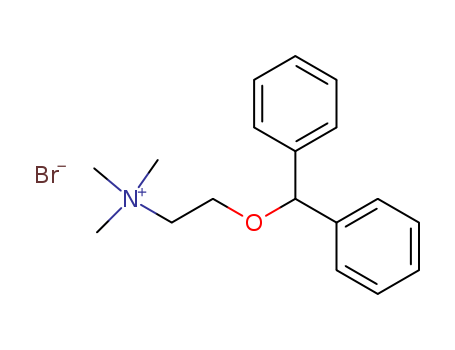 Ethanaminium,2-(diphenylmethoxy)-N,N,N-trimethyl-, bromide (1:1)