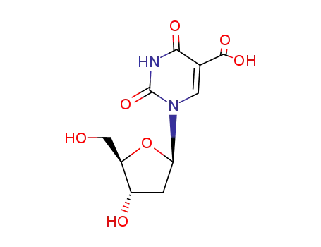 Molecular Structure of 14599-46-3 (TRIFLURIDINE RELATED COMPOUND A (20 MG) (5-CARBOXY-2'-DEOXYURIDINE))