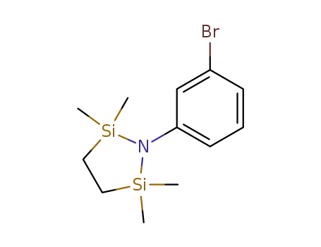1-(3-bromophenyl)-2,2,5,5-tetramethyl-1,2,5-azadisilolidine