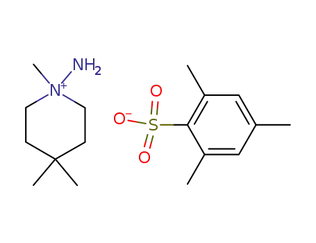 1-amino-1,4,4-trimethylpiperidinium mesitylenesulfonate