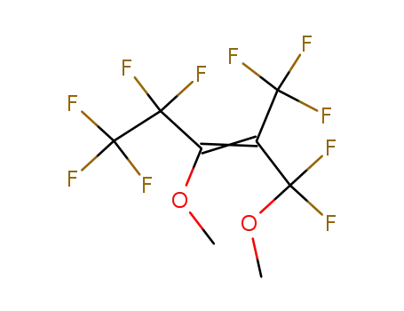 Molecular Structure of 84047-24-5 (2-Pentene,
2-(difluoromethoxymethyl)-1,1,1,4,4,5,5,5-octafluoro-3-methoxy-)