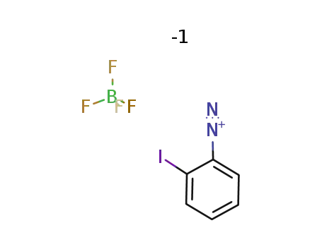 Molecular Structure of 7169-58-6 (Benzenediazonium, 2-iodo-, tetrafluoroborate(1-))