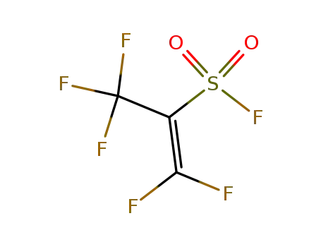 Molecular Structure of 96025-71-7 (1-Propene-2-sulfonyl fluoride, 1,1,3,3,3-pentafluoro-)