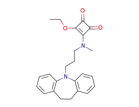 4-<<3'-(10'',11''-Dihydro-5H-dibenzazepin-5''-yl)propyl>(methyl)amino>-3-ethoxy-3-cyclobutene-1,2-dione