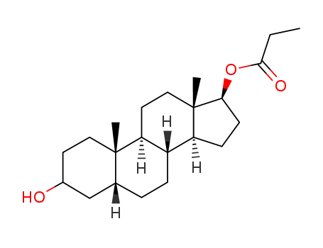 Propionic acid (5R,8R,9S,10S,13S,14S,17S)-3-hydroxy-10,13-dimethyl-hexadecahydro-cyclopenta[a]phenanthren-17-yl ester