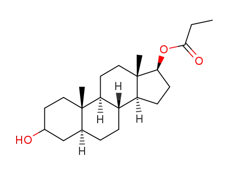 Propionic acid (5S,8R,9S,10S,13S,14S,17S)-3-hydroxy-10,13-dimethyl-hexadecahydro-cyclopenta[a]phenanthren-17-yl ester