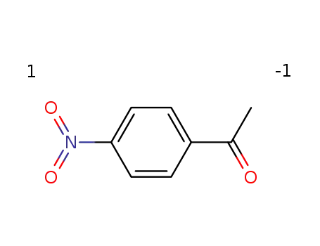 p-nitroacetophenone anion radical