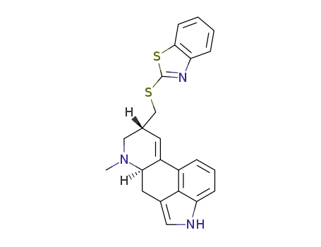 8β-benzothiazol-2-ylsulfanylmethyl-6-methyl-9,10-didehydro-ergoline