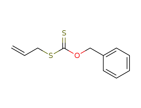Molecular Structure of 6329-40-4 (O-benzyl S-prop-2-en-1-yl carbonodithioate)