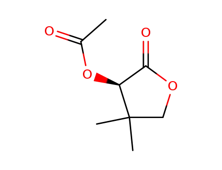 (R)-acetic acid 4,4-dimethyl-2-oxo-tetrahydrofuran-3-yl ester