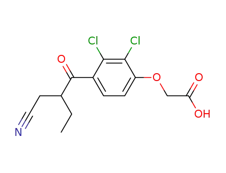 <2,3-Dichlor-4-(2-cyanmethylbutyryl)phenoxy>essigsaeure