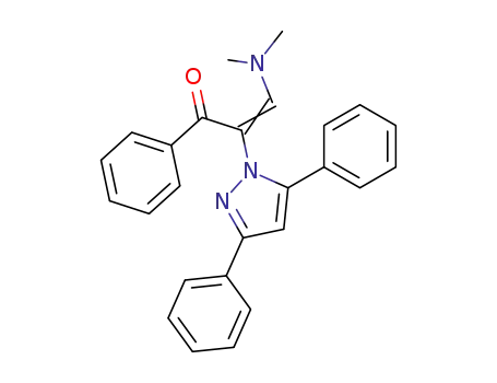 1-(1-dimethylaminomethylene-2-oxo-2-phenylethyl)-3,5-diphenyl-1H-pyrazole