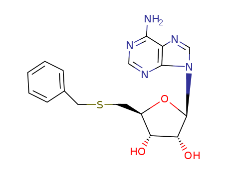 ADENOSINE, 5'-S-(PHENYLMETHYL)-5'-THIO-