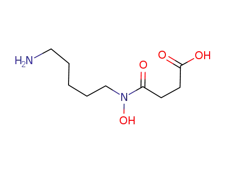 4-((5-aminopentyl)(hydroxy)amino)-4-oxobutanoic acid