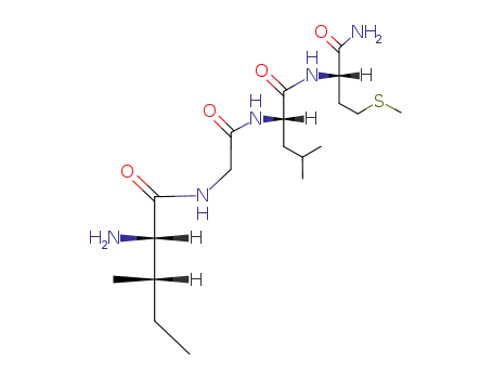 (2S,3S)-2-Amino-3-methyl-pentanoic acid {[(S)-1-((S)-1-carbamoyl-3-methylsulfanyl-propylcarbamoyl)-3-methyl-butylcarbamoyl]-methyl}-amide