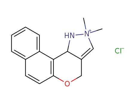 2,2-Dimethyl-1,2,4,11c-tetrahydro-5-oxa-1-aza-2-azonia-cyclopenta[c]phenanthrene; chloride