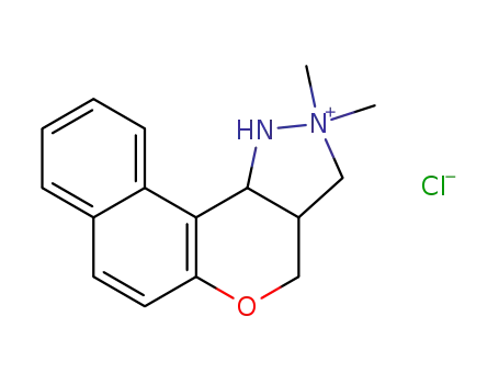 2,2-dimethyl-1,2,3,3a,4,11c-hexahydronaphtho<1',2':5,6>pyrano<4,3-c>pyrazolium chloride