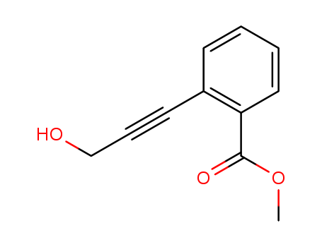 Benzoic acid,2-(3-hydroxy-1-propyn-1-yl)-, methyl ester