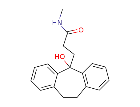 3-(5-Hydroxy-10,11-dihydro-5H-dibenzo[a,d]cyclohepten-5-yl)-N-methyl-propionamide