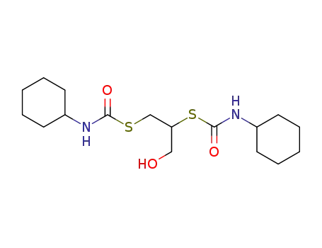 3-Hydroxypropylen-1,2-bis(N-cyclohexylthiolurethan)