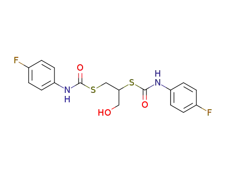 3-Hydroxypropylen-1,2-bis(N-4-fluorphenylthiolurethan)