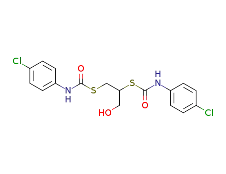 3-Hydroxypropylen-1,2-bis(N-4-chlorphenylthiolurethan)