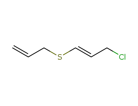 Molecular Structure of 104324-35-8 (1-Propene, 3-chloro-1-(2-propenylthio)-, (E)-)